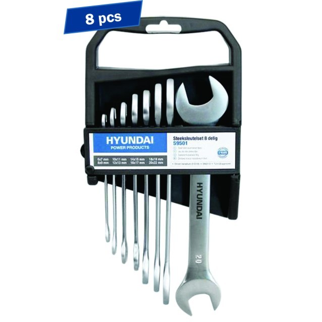 Set 8 chei fixe 6-22 mm Hyundai HY-59501 554