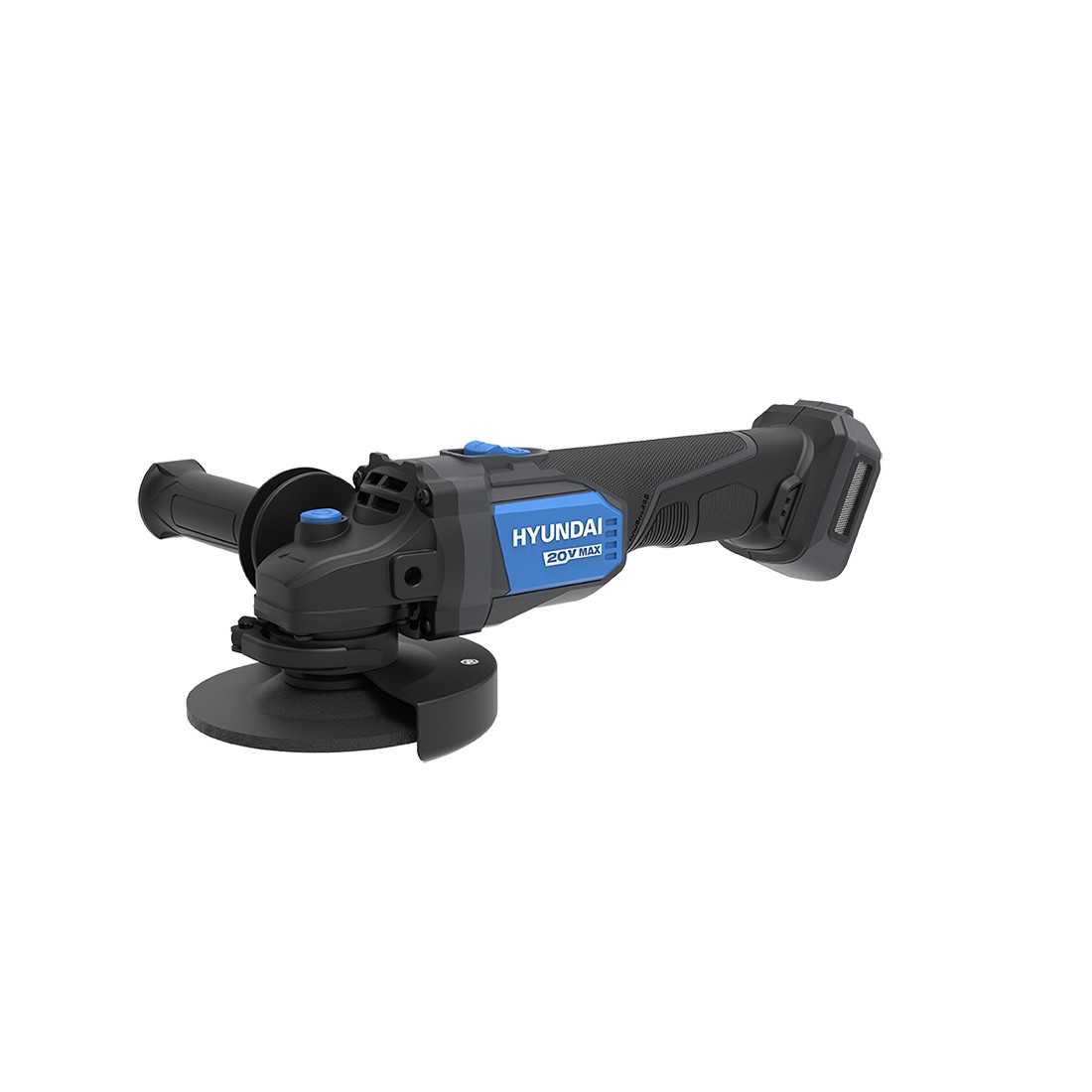 Polizor unghiular cu acumulator 20V Hyundai AG20X-125, motor fara perii, diametru disc 125 mm, livrat fara acumulator si incarcator 805