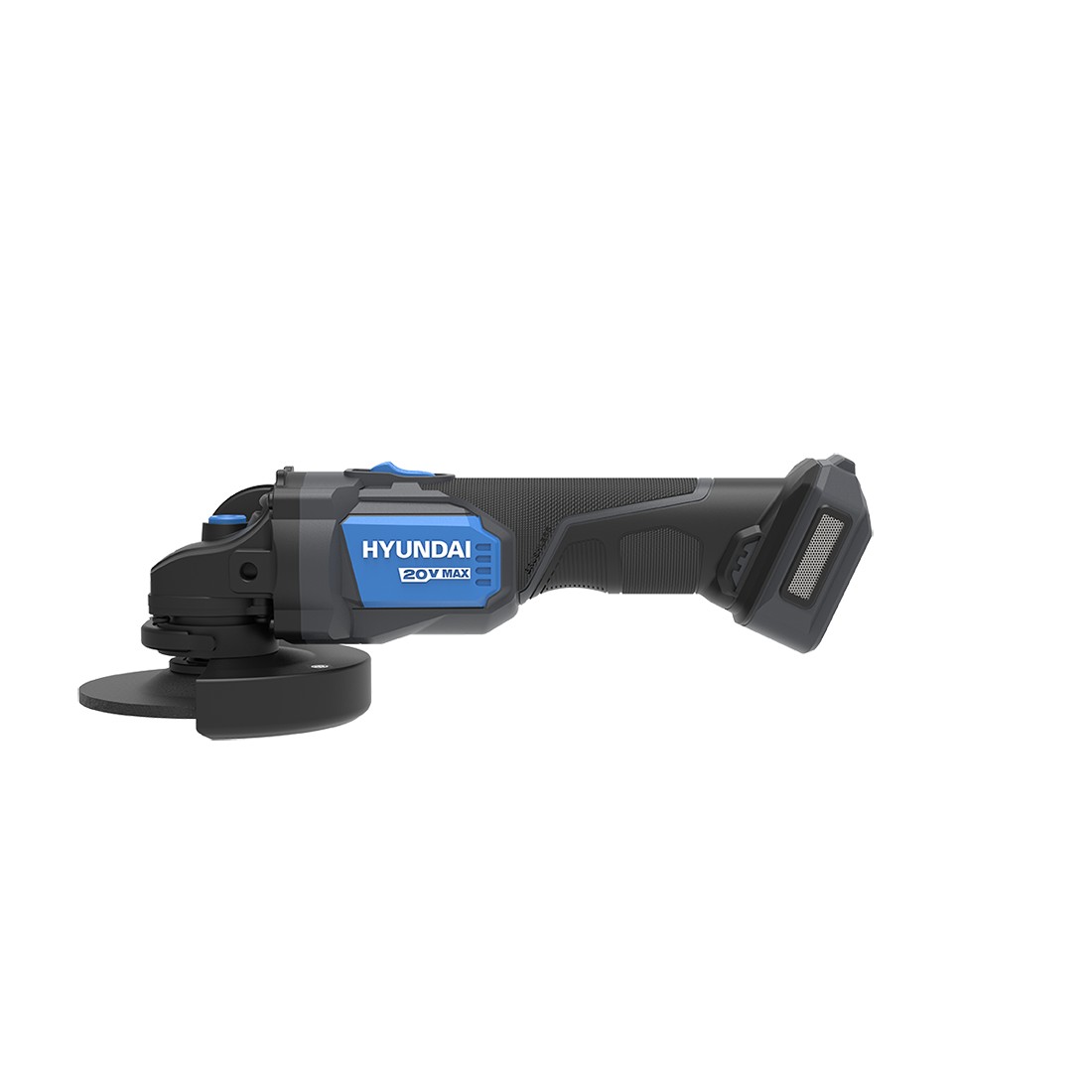 Polizor unghiular cu acumulator 20V Hyundai AG20X-125, motor fara perii, diametru disc 125 mm, livrat fara acumulator si incarcator 806