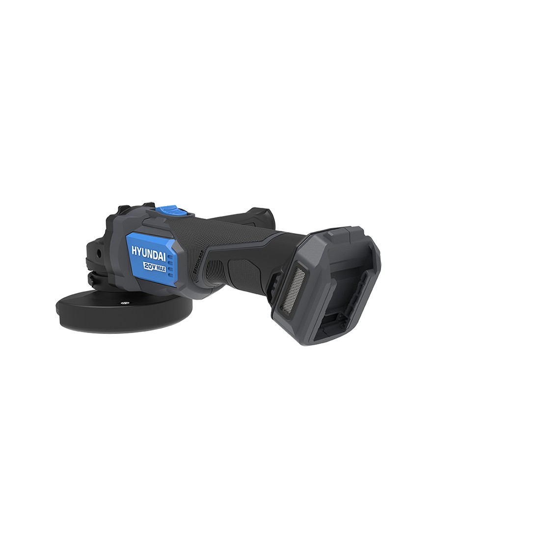 Polizor unghiular cu acumulator 20V Hyundai AG20X-125, motor fara perii, diametru disc 125 mm, livrat fara acumulator si incarcator 807