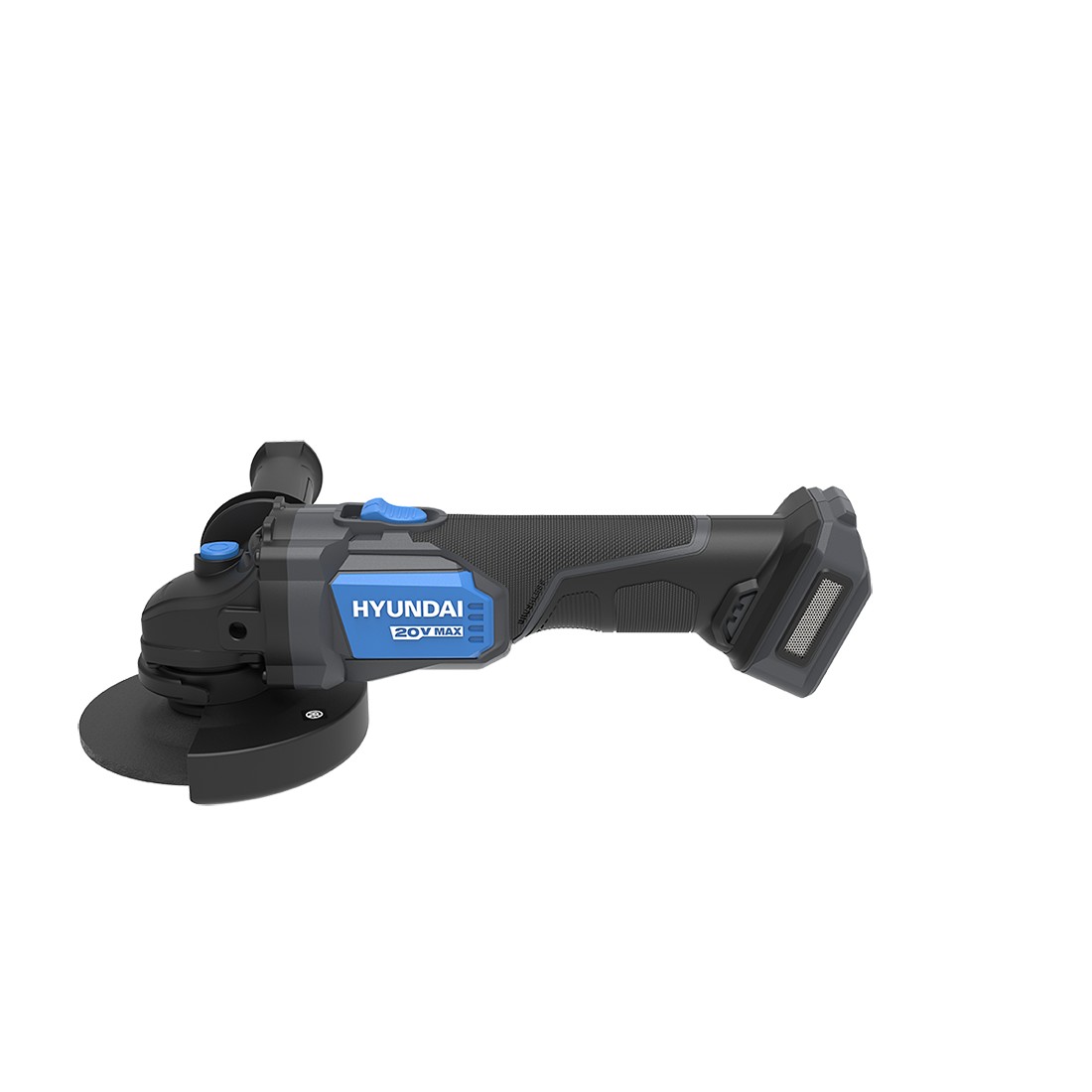 Polizor unghiular cu acumulator 20V Hyundai AG20X-125, motor fara perii, diametru disc 125 mm, livrat fara acumulator si incarcator 809