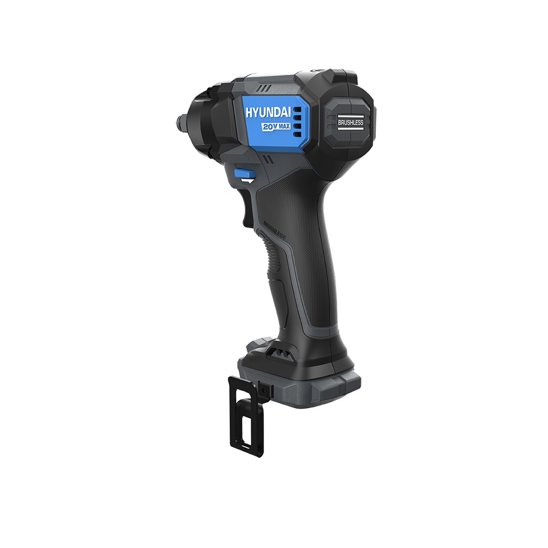 Masina de insurubat cu impact cu acumulator 20V Hyundai IW20X-350, motor fara perii, prindere patrat 1/2, cuplu maxim 350 Nm, 3 trepte de putere, livrata fara acumulator si incarcator 831