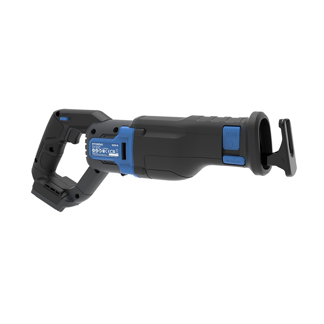 Fierastrau sabie cu acumulator 20V Hyundai RS20X-29, motor fara perii, sistem de schimbare rapida a lamei, livrat fara acumulator si incarcator 840